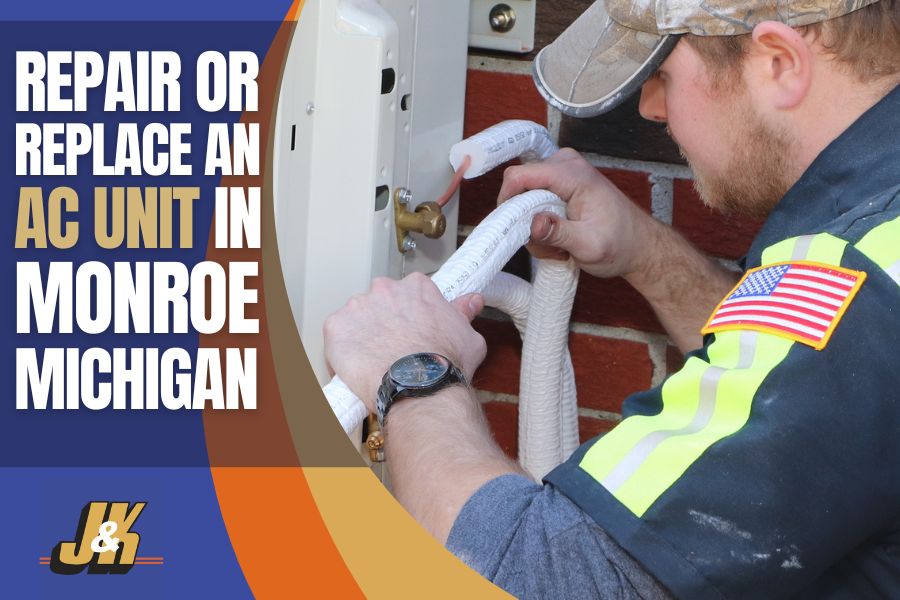 AC Unit Repair Replacement Monroe Michigan