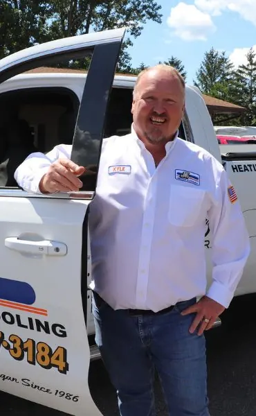 Kyle Crossman, owner of J&K Heating & Cooling