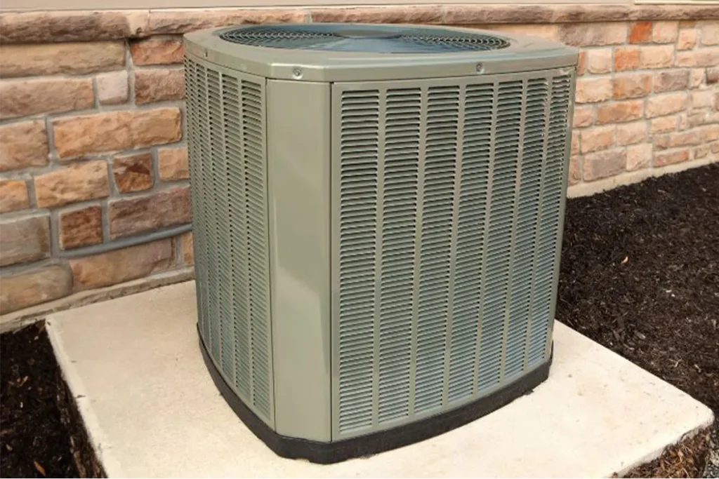 Residential air conditioning unit