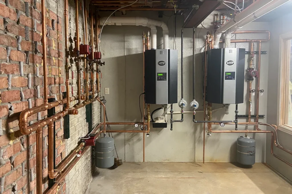 Residential boiler system