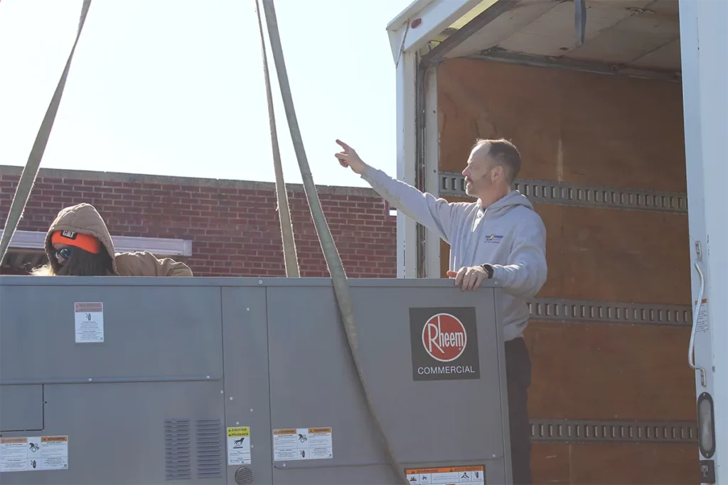 Commercial HVAC equipment