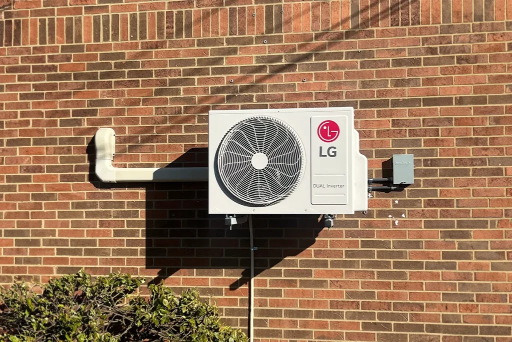 Ductless mini-split indoor unit