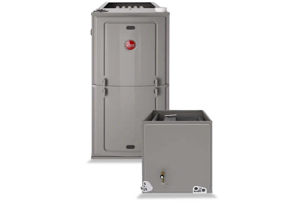 J&K technician servicing a furnace